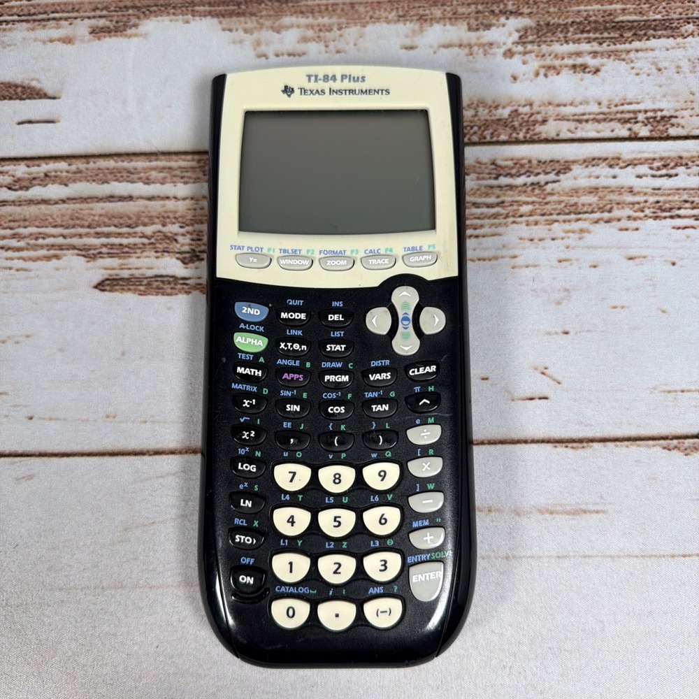 TI-84 Plus Texas Instruments Graphing Calculator AS IS For Parts or Repair